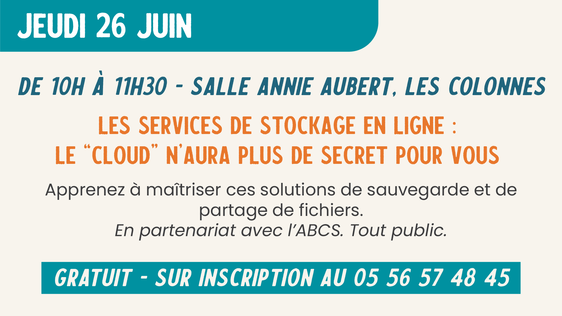 1 Atelier Cloud